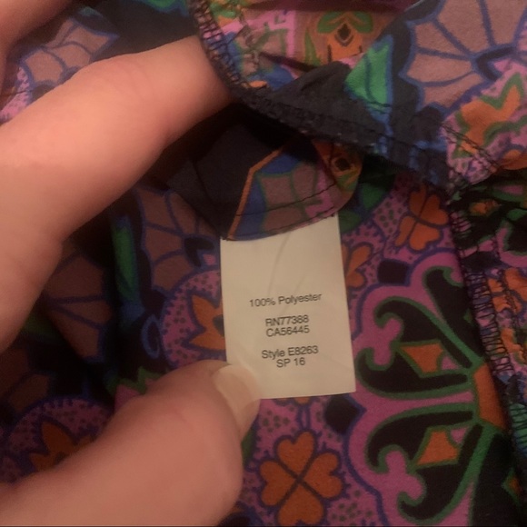 J CREW Printed Sleeveless Flouce Top - Picture 10 of 10